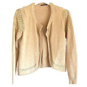 Elite Tahari cotton/silk blend sweater